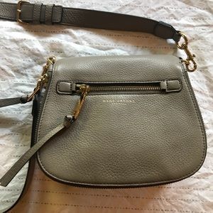 Marc Jacobs small Recruit Saddle bag in Mink